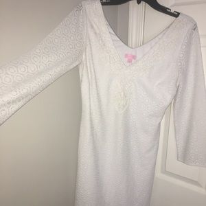 White Lilly Pulitzer dress